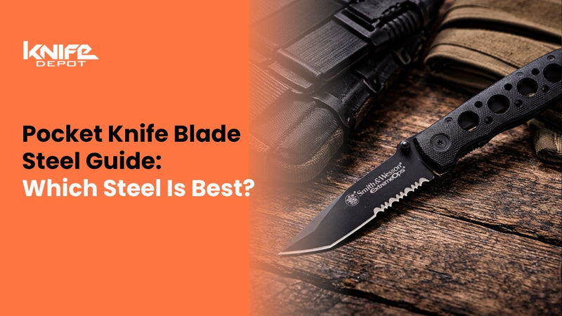 Pocket Knife Blade Steel Guide: Which Steel Is Best?