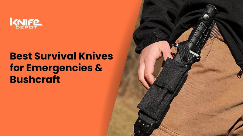 Best Survival Knives for Emergencies & Bushcraft