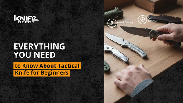 Tactical Knife for Beginners Expert Knife Guide Knife Depot