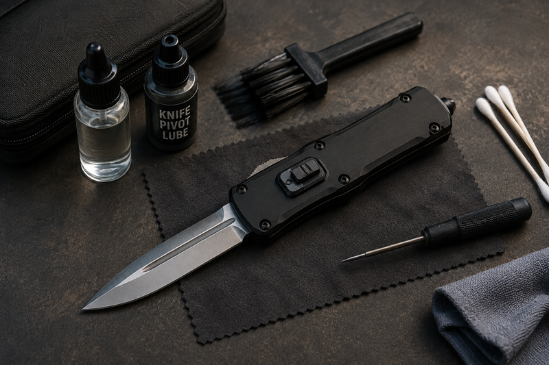 OTF Knife Care 101: How to Keep Your Automatic Knife Working Smoothly