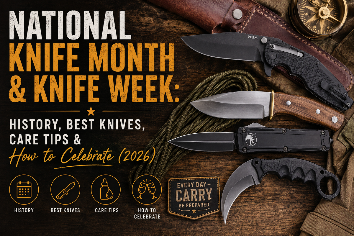 National Knife Month & Knife Week: History, Best Knives, Care Tips & How to Celebrate (2026)
