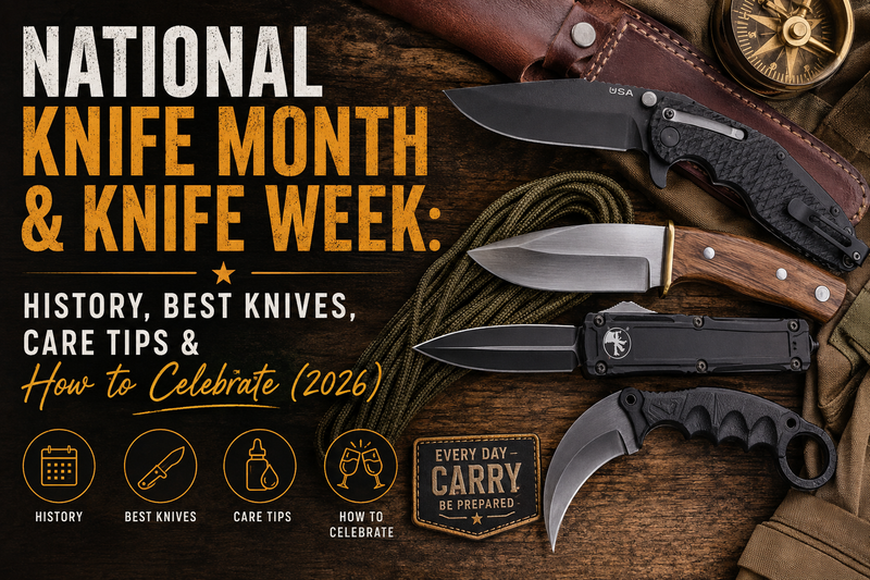 National Knife Month & Knife Week: History, Best Knives, Care Tips & How to Celebrate (2026)
