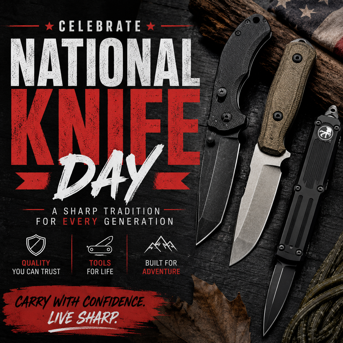 national knife day collection