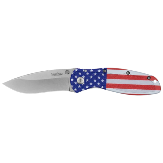 Kershaw Blur USA Flag Assisted Opening Knife – 1670USA