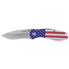 Kershaw Blur USA Flag Assisted Opening Knife – 1670USA