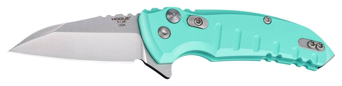 HOG 24163   X1 MICROFLIP FOLDER AQUAMARINE