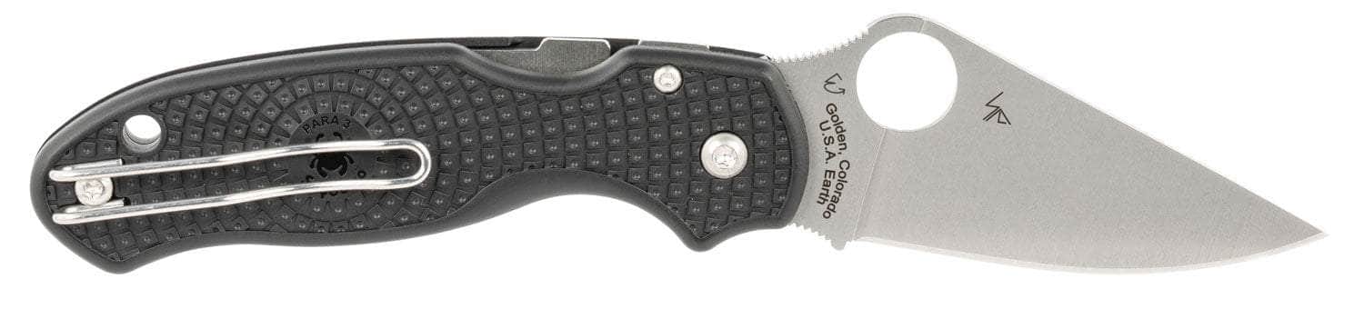 SPY C223PBK PARA 3 LGWT PLN CLPNT 2.92 BLK
