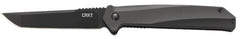 CRKT Helical Black Folding Knife, 3.52