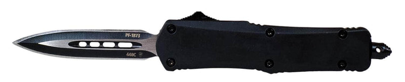 TEMP SBR131   SML   BLK RUBBER DAGGER 440C BLK