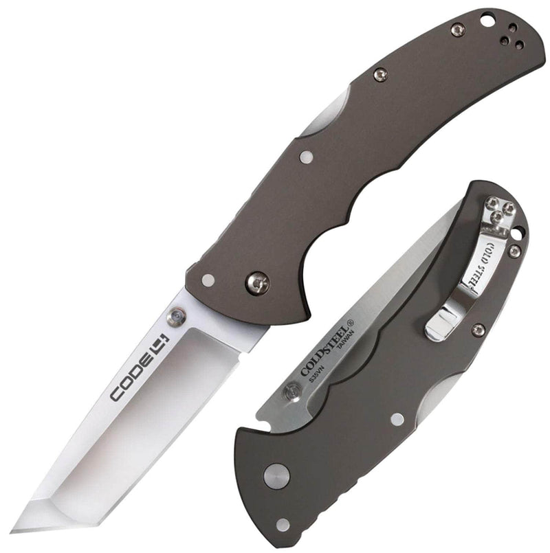 COLD  58PT     CODE-4 TANTO POINT S35VN