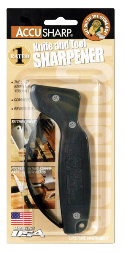 FPI 008C  ACCUSHARP KNIFE SHARPENER OLIVE DRAB