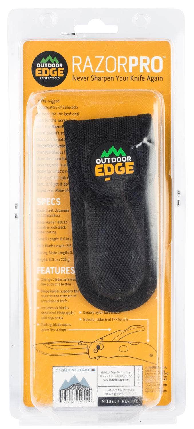 OUTDOOR EDGE RO10C     RAZOR PRO KNF   BLK