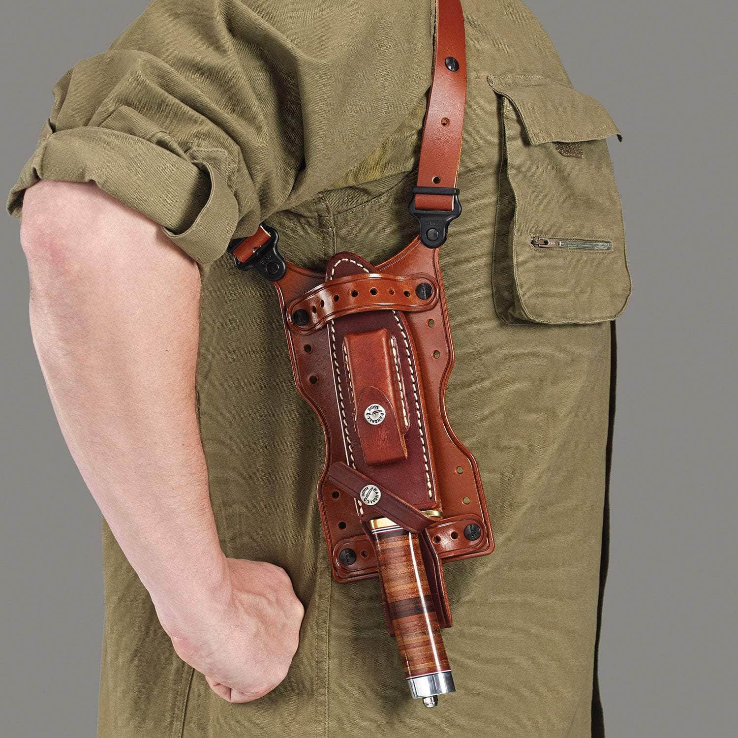 GALCO SHU         SHUKA KNIFE HOLDER           TAN