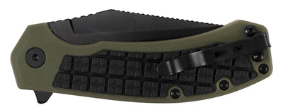 KER 8760        FAULTLINE  BLACK OXIDE/RUBBER OVER