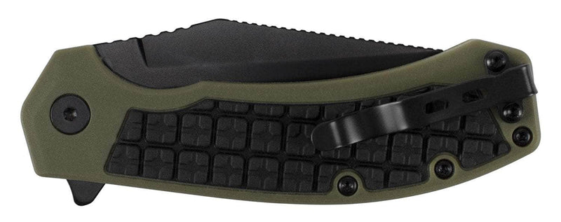 KER 8760        FAULTLINE  BLACK OXIDE/RUBBER OVER