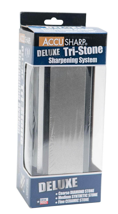FPI 025C  ACCUSHARP DELUXE TRI STONE SHARP SYSTEM