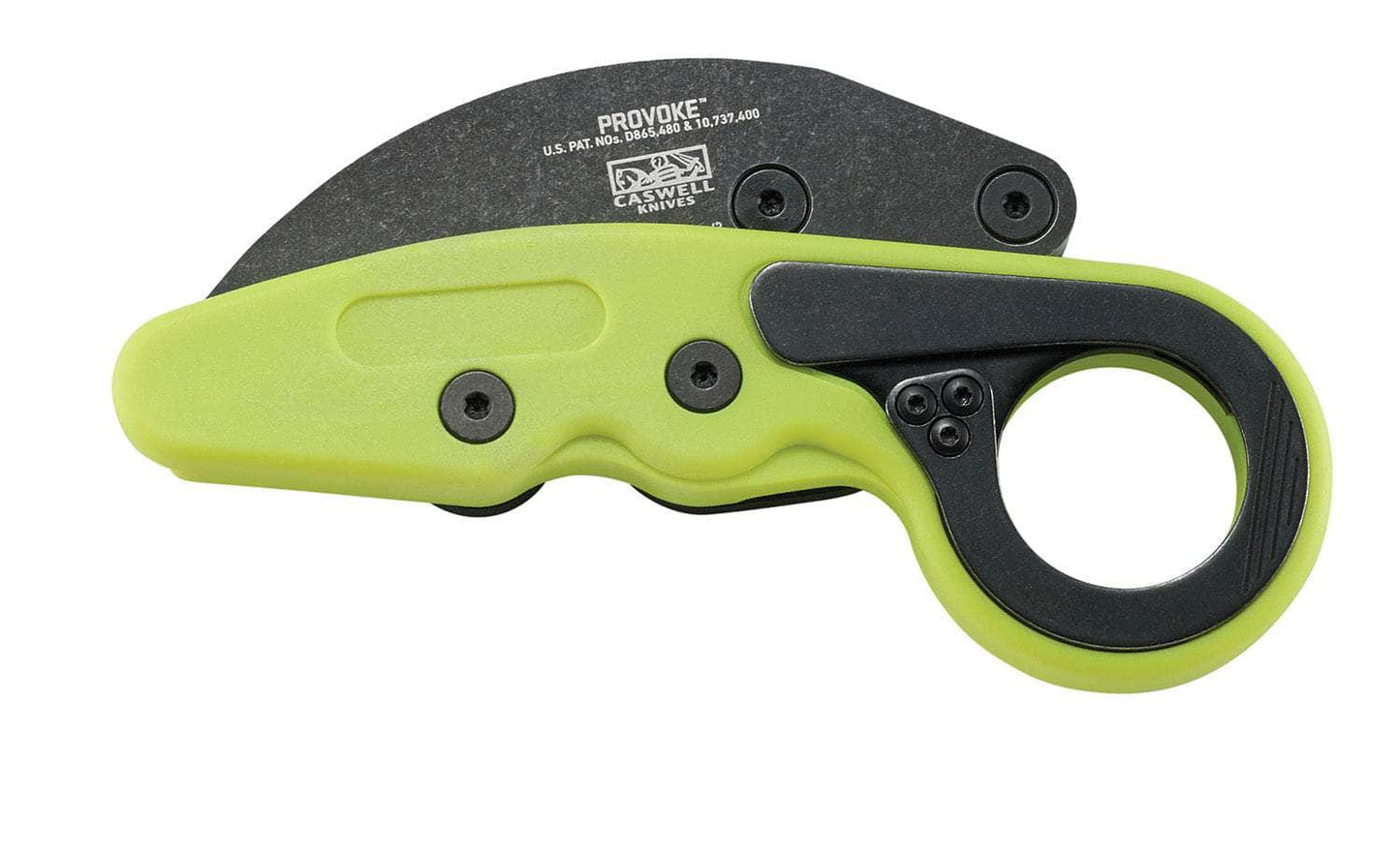 CRKT 4041G    PROVOKE ZAP       2.47 PLAIN BLK/GRN