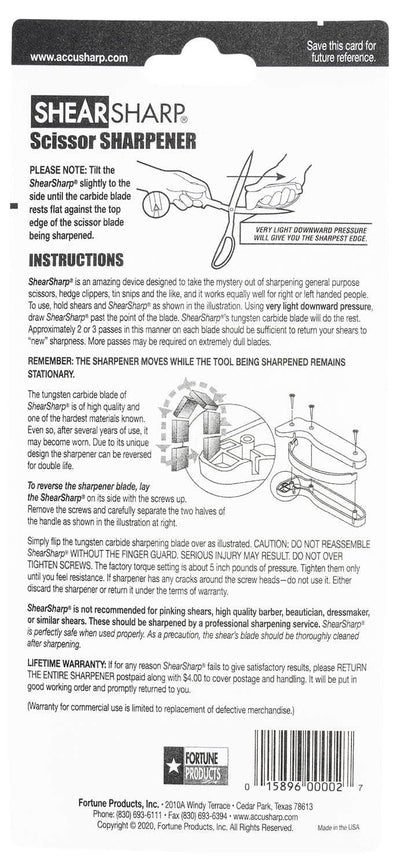 FPI 002C  SHEARSHARP SCISSOR SHARPENER