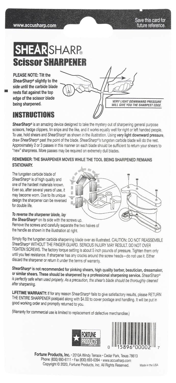 FPI 002C  SHEARSHARP SCISSOR SHARPENER