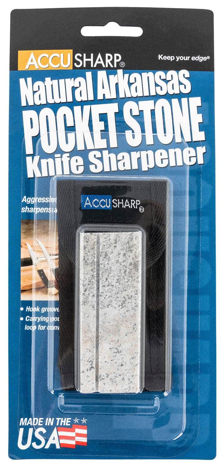 FPI 024C ACCUSHARP NATURAL ARK 3IN STONE W/POUCH