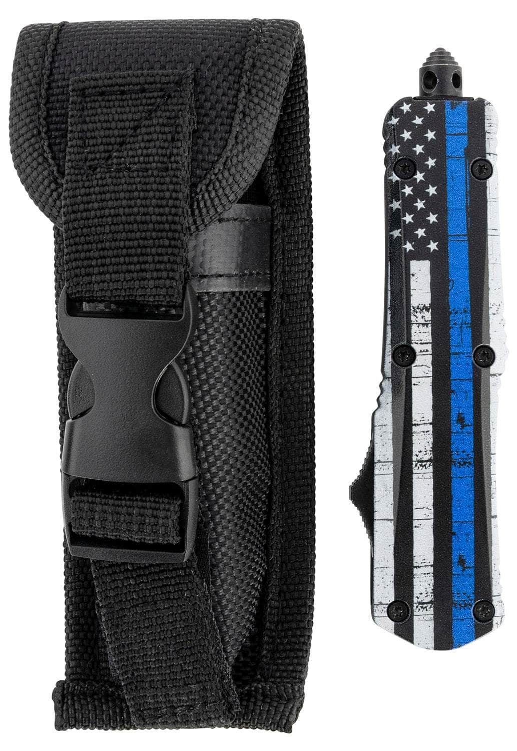 TEMP SBTB231  SML   BACK THE BLUE TANTO  BLK