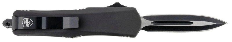 TEMP SBR131   SML   BLK RUBBER DAGGER 440C BLK