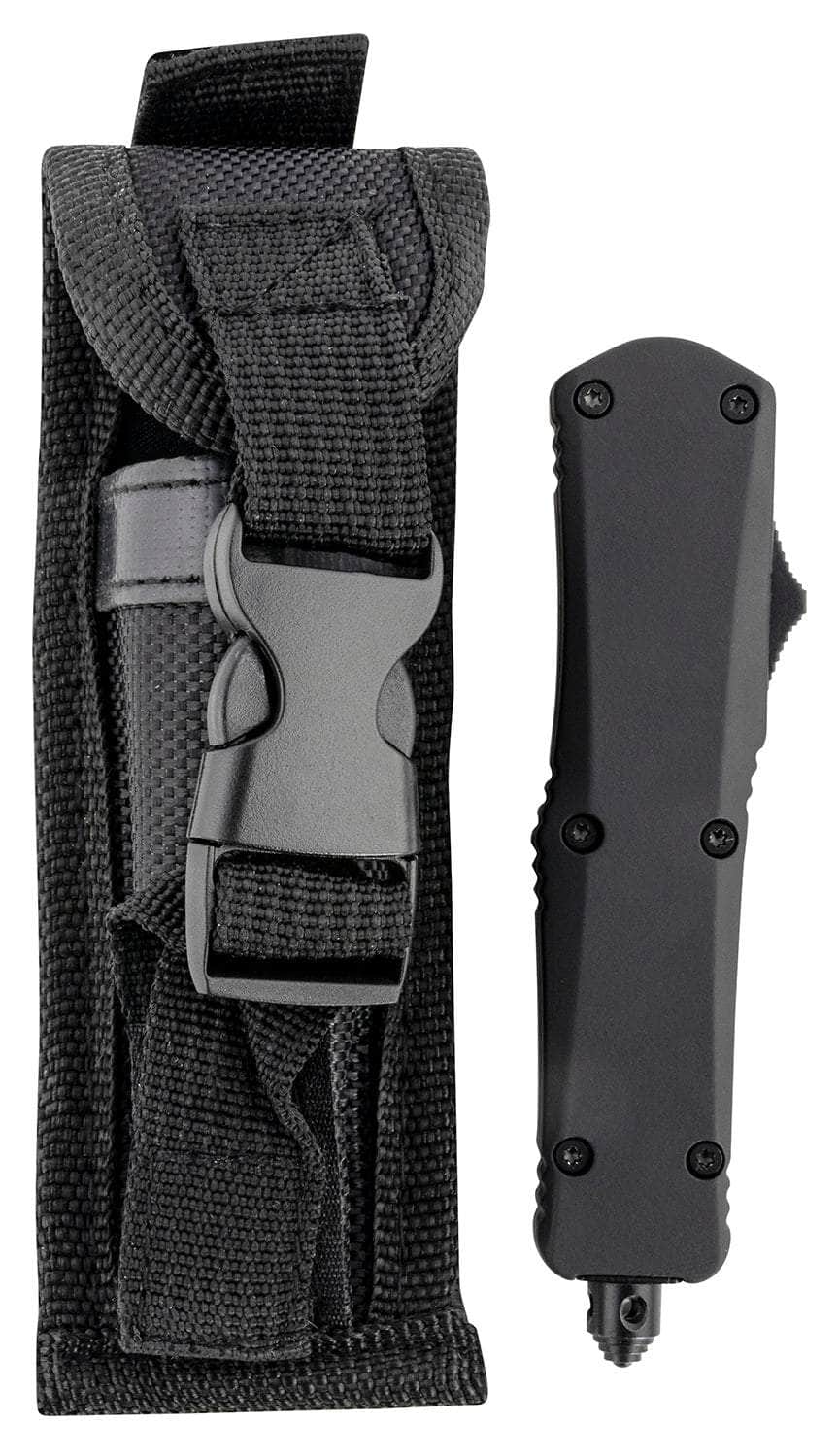 TEMP SBR131   SML   BLK RUBBER DAGGER 440C BLK