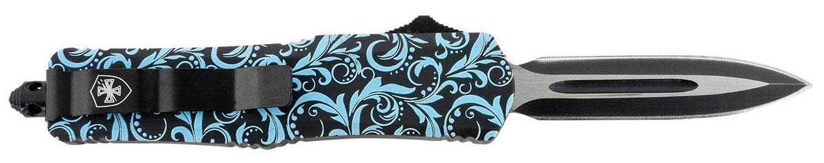 TEMP SMDT131  SML   MAIDEN TEAL DAGGER 440C BLK
