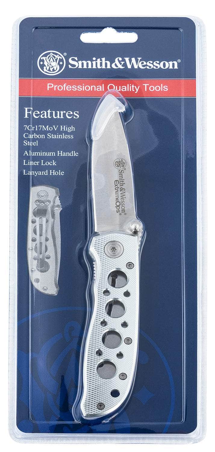 S&amp;W CK105HCP    EXTREME OPS 4.1 PLAIN SILVER