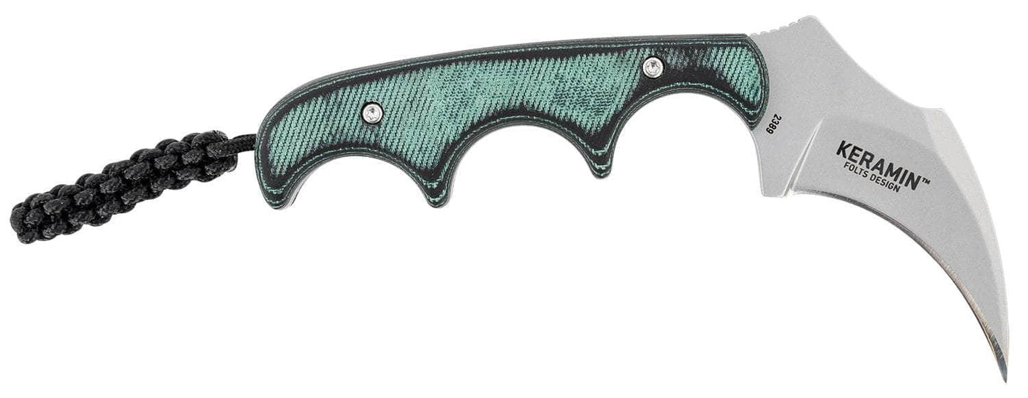 CRKT 2389     KERAMIN           2.31 PLAIN     GRN