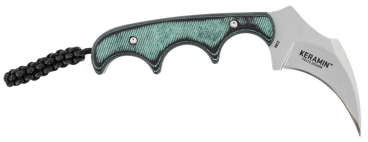 CRKT 2389     KERAMIN           2.31 PLAIN     GRN