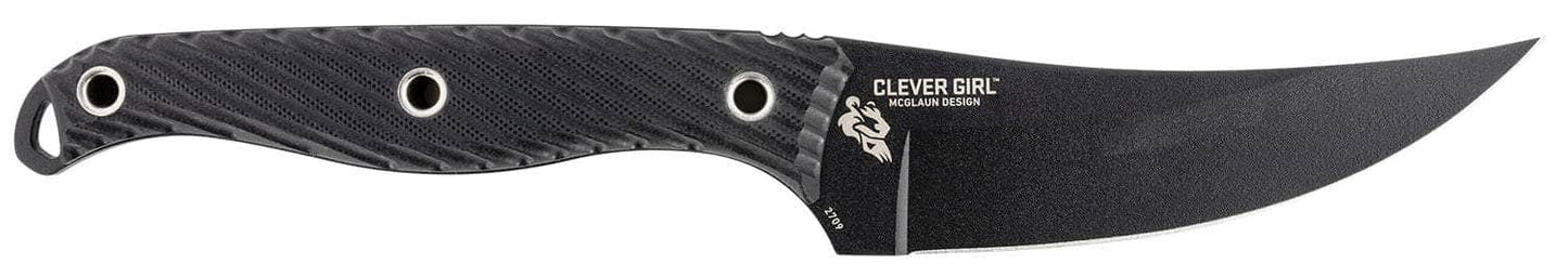 CRKT 2709     CLEVER GIRL FXD   4.6  PLAIN     BLK