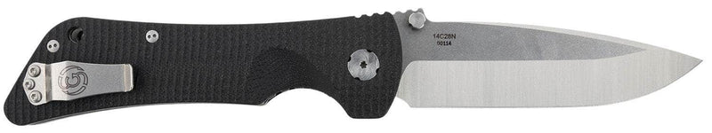 SGRIN SG03030001 BAD MKY DROP      BLACK G10 HNDL