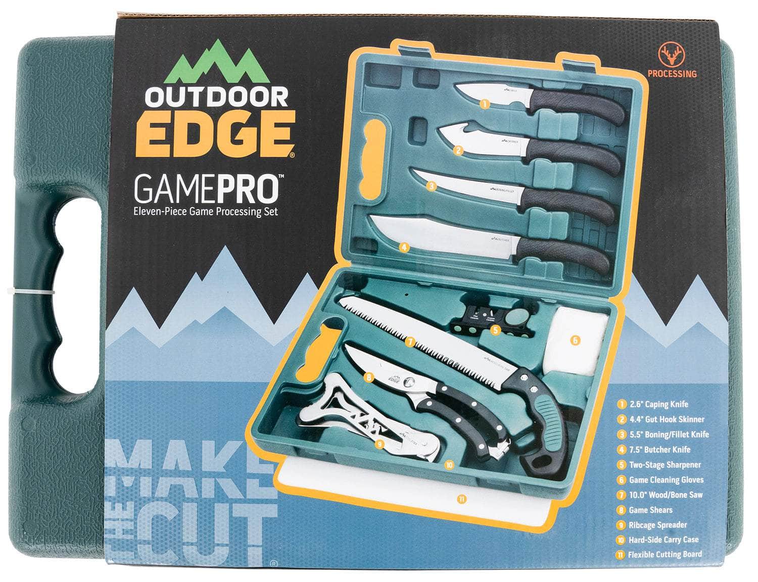 OUTDOOR EDGE GP11 GAME PROCESSR GAME PRO 11PC