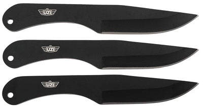 CAMP UZK-TRW-004  UZI THROWING KNIVES W/SHEATH 3PK