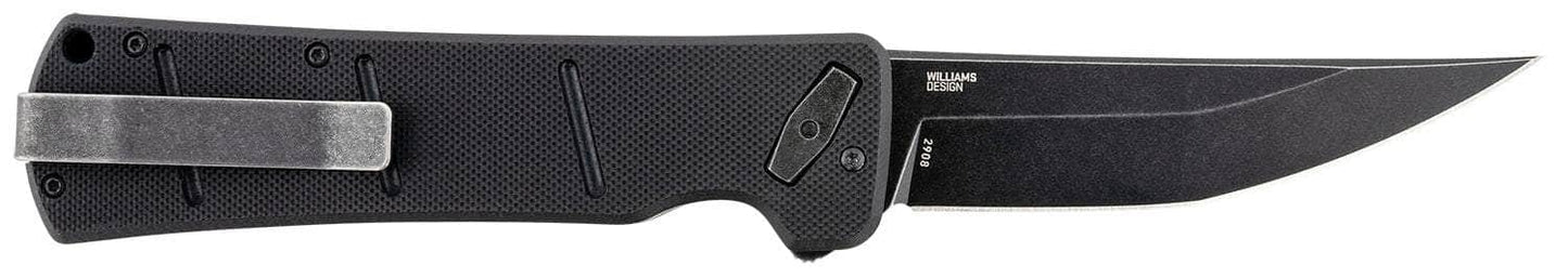 CRKT 2908     INAZUMA NO KEN    3.68 PLAIN     BLK
