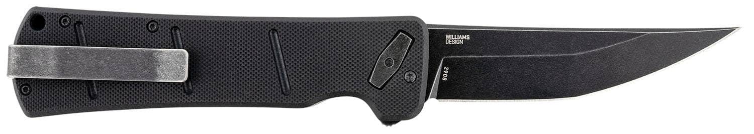CRKT 2908     INAZUMA NO KEN    3.68 PLAIN     BLK