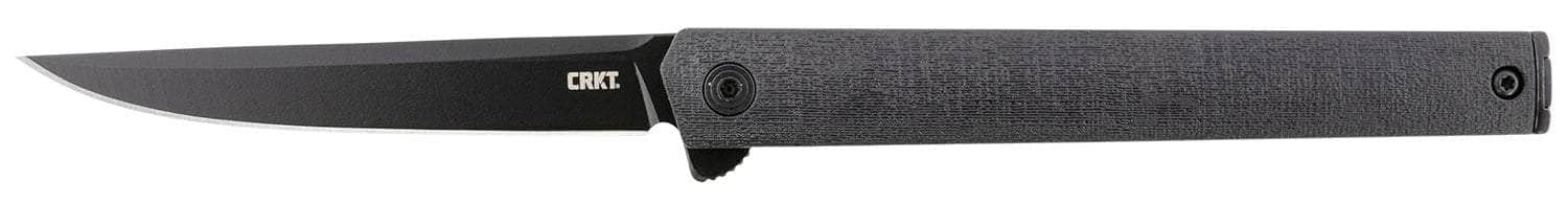 CRKT 7097K CEO FLPPR BLKT 3.35 PLAIN BLK