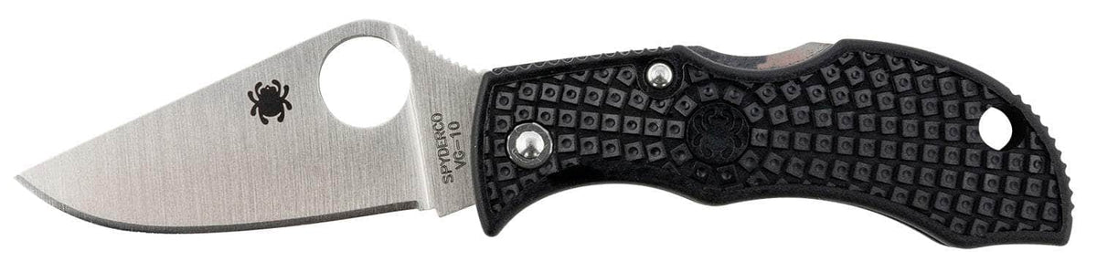 Spyderco Manbug MBKP black VG-10 folding knife