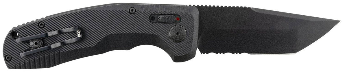 SOG 15-38-04-57  SOG-TAC AUTO BLK TANTO SERRATED