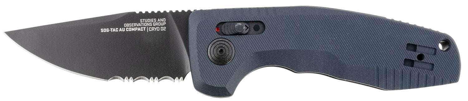 SOG 15-38-08-57 SOG-TAC AUTO CMPCT BLK SERRATED