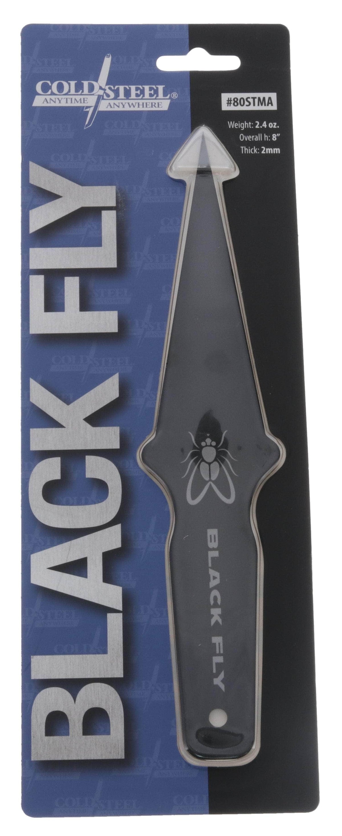 COLD  80STMA  BLACK FLY  8" OVERALL