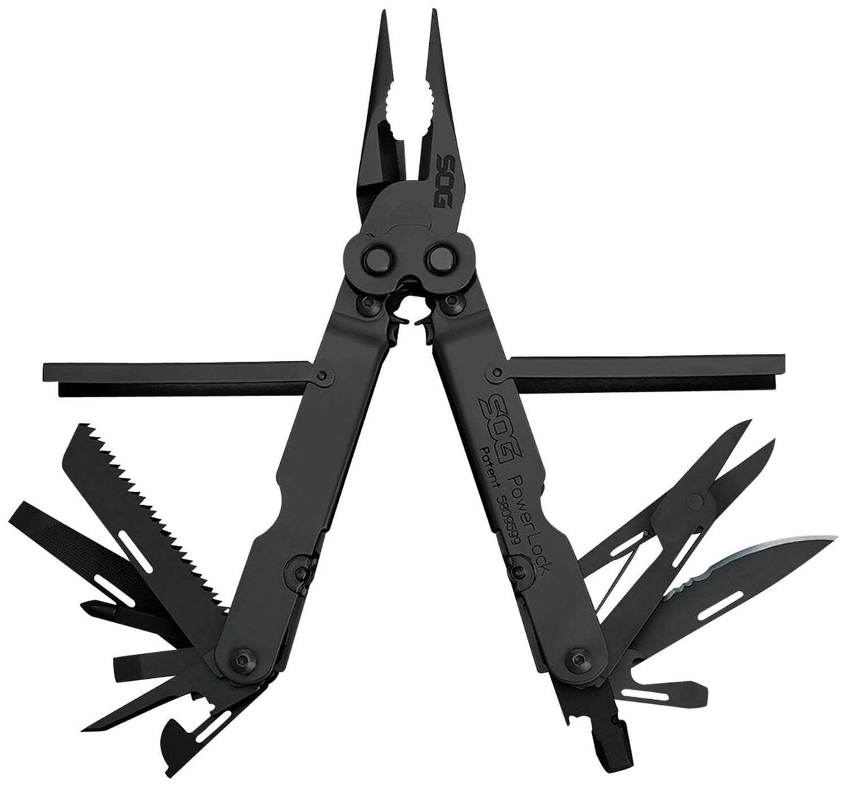 SOG B61N-CP      POWERLCK EOD BLK OXDE NYLN SHEATH