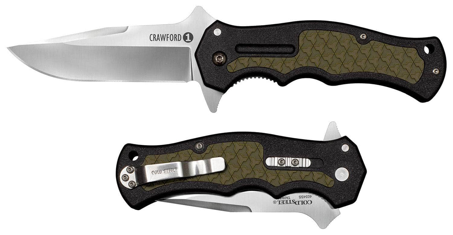 COLD  20MWCZ  CRAWFORD MODEL 1  3.5" FOLDING