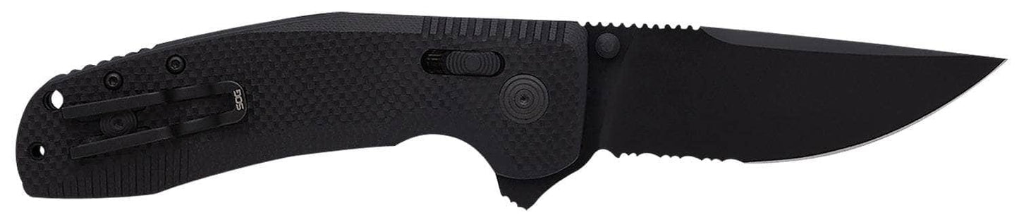 SOG 12-38-03-41  SOG-TAC XR BLACKOUT SERRATED
