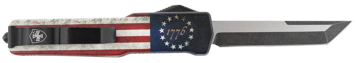 TEMP MZBRF221 SLIM ZINC BETSY ROSS FLAG TANTO