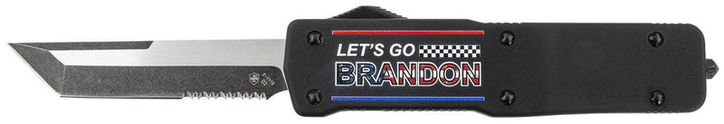 TEMP LZLGB521 LRG  ZINC LGB TANTO SERRATED BLK