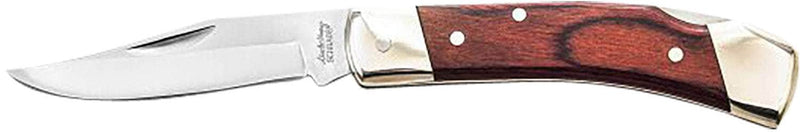 UNH LB5CP       3 3/4" SMOKEY LOCKBACK W/ LEA