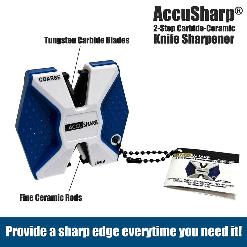 FPI 342C  ACCUSHARP CARBIDE CERAMIC 2STEP     BLUE