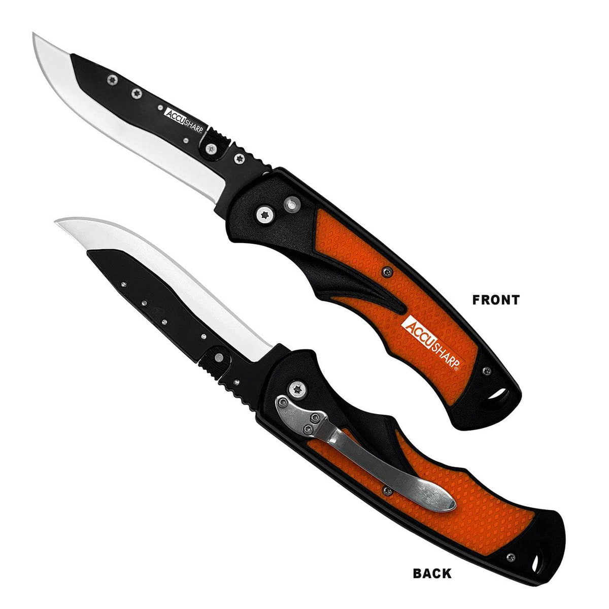 FPI 741C  ACCUSHARP BLADE REPLACE RAZOR KNIFE ORNG
